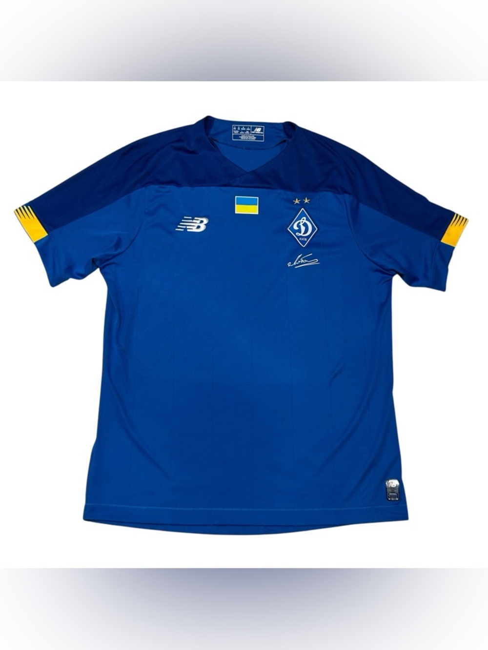 Dinamo Kyiv New Balance Lobanovsky Mens Size M Jersey Bilo Syni 2019